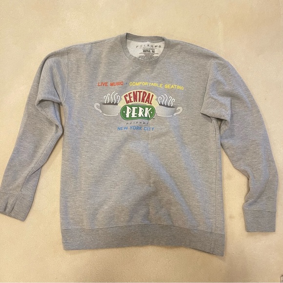 FRIENDS Central Perk Gray Sweatshirt - Picture 1 of 3